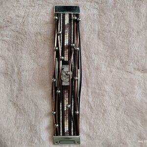 Brown Multi-Strand Bracelet